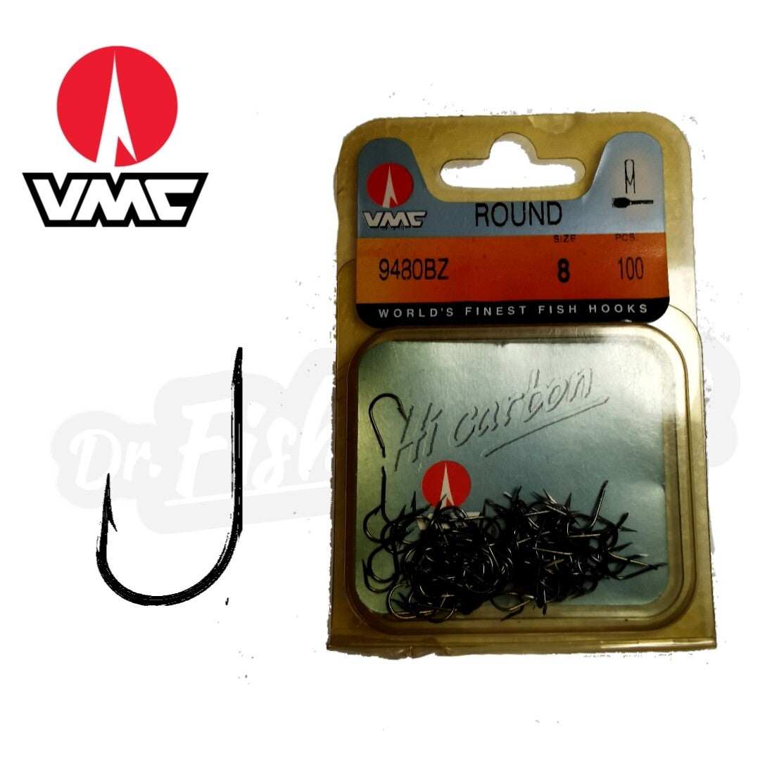 VMC HOOKS ROUND 9480BZ 100PCS NO8