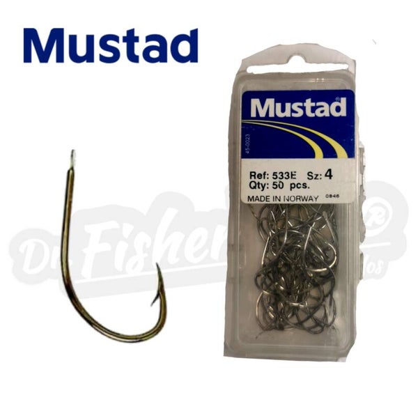 MUSTAD HOOK 533E 50PCS