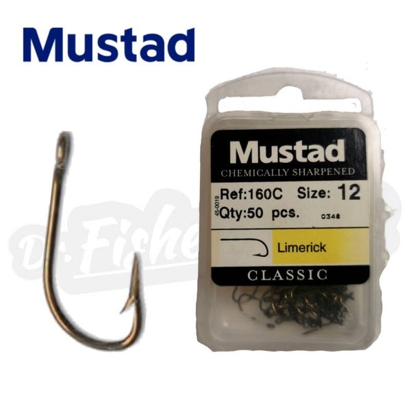 MUSTAD HOOKS 160C 50PCS