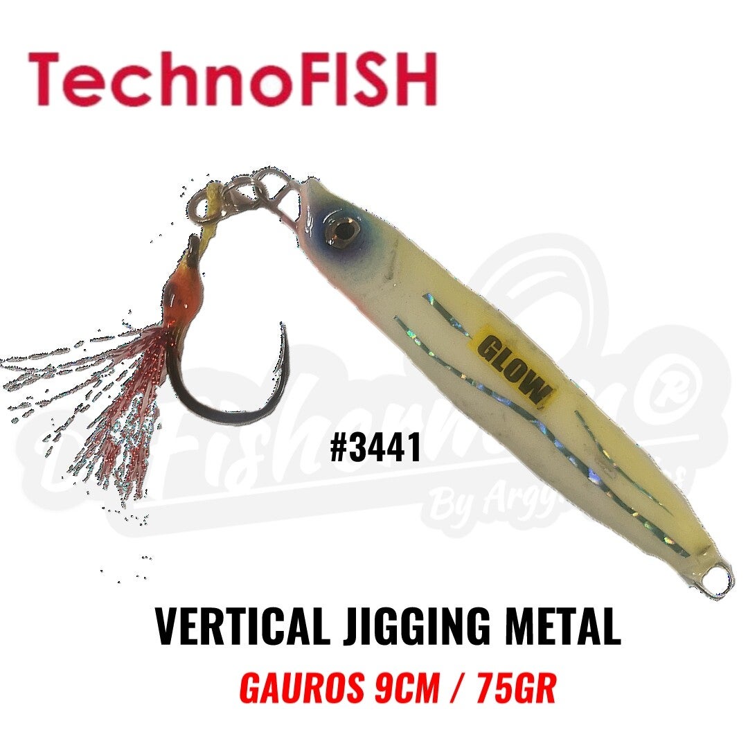 TECHNOFISH VERTICAL JIG GAUROS 9CM 75GR CODW:3441