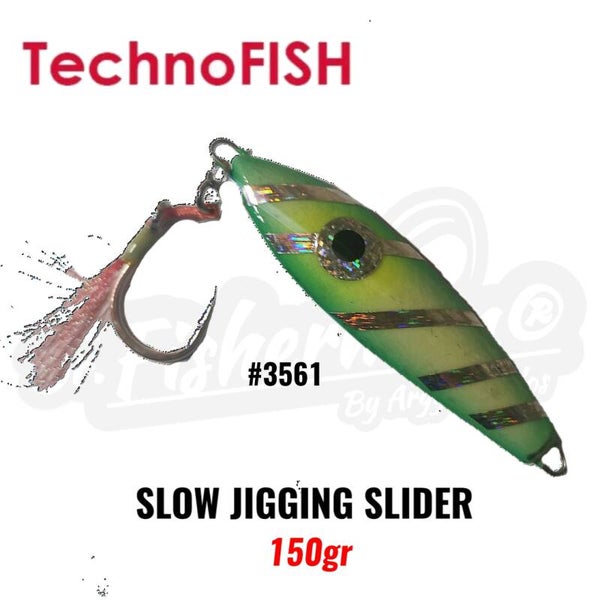 TECHNOFISH VERTICAL SLIDER SLOW JIGGING 150GR CODE: 3561