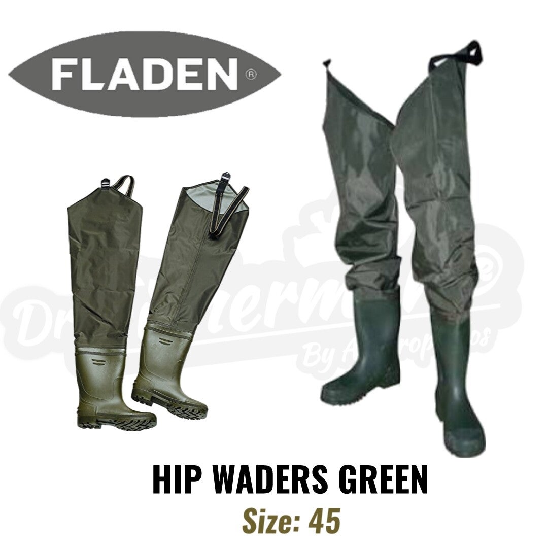 FLADEN HIP WADERS GREEN NO45