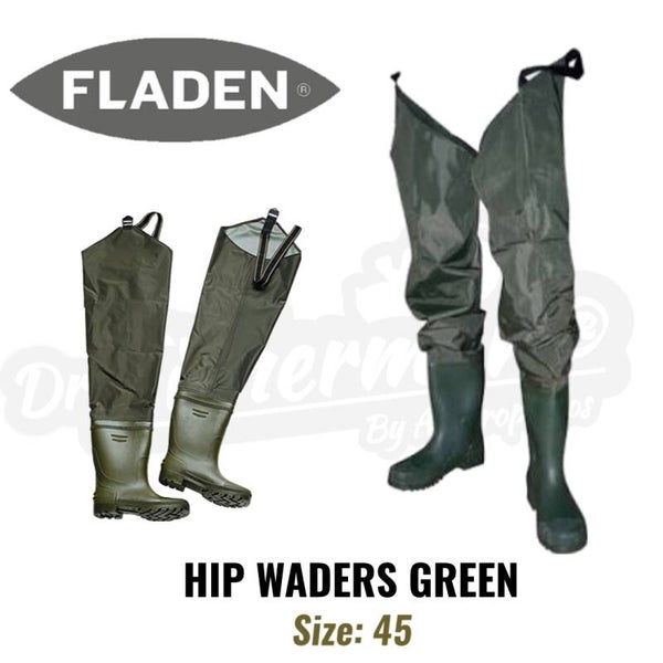 FLADEN HIP WADERS GREEN NO45