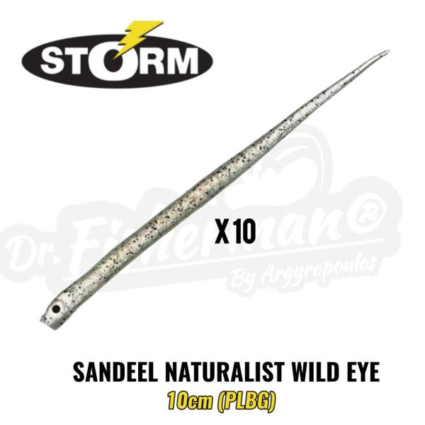 STORM SANDEEL NATURALIST WILD EYE NWSE04PLBG 10CM