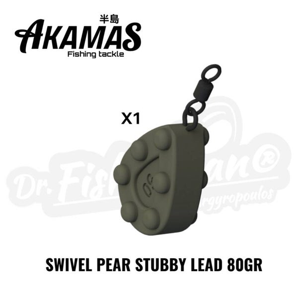 AKAMAS SWIVEL PEAR STUBBY LEAD