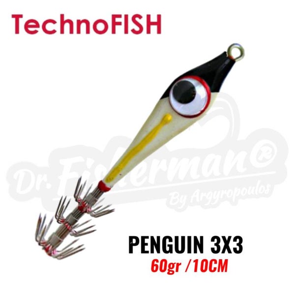 TECHNOFISH THRAPSALIERA PENGUIN 3X3 60GR/10CM