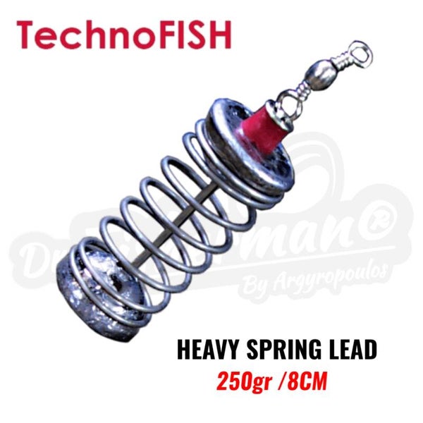 TECHNOFISH HEAVY SPRING LEAD 250GR / 8CM