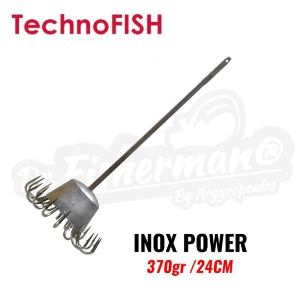 TECHNOFISH THRAPSALIERA INOX POWER 370GR / 24CM