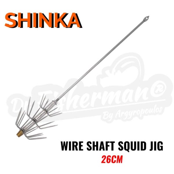 SHINKA WIRE SHAFT SQUID JIG 26CM