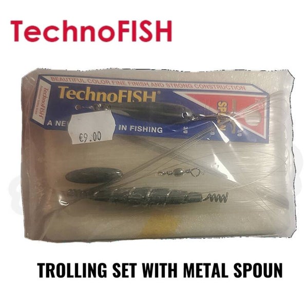 TECHNOFISH TROLLING SET WITH SPOON 1