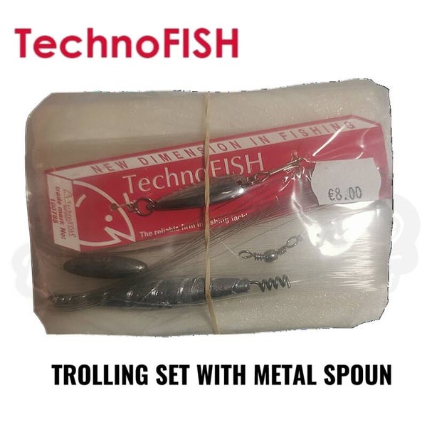 TECHNOFISH TROLLING SET WITH SPOON