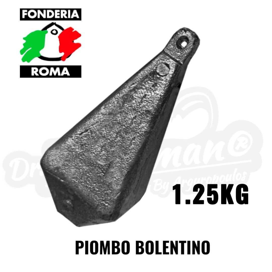 FONDERIA ROMA PIOMBO BOLENTINO 1.25KG