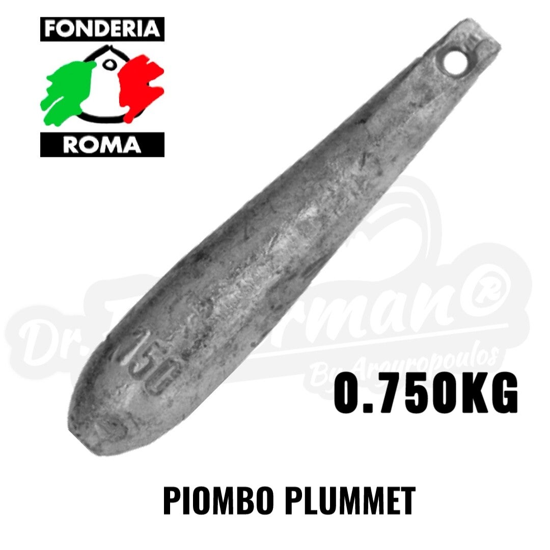 FONDERIA ROMA PIOMBO PLUMMET 0.750KG