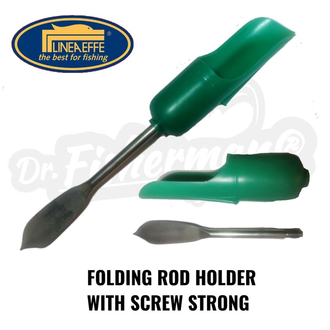 LINEAEFFE FOLDING ROD HOLDER WITH SCREW STRONG