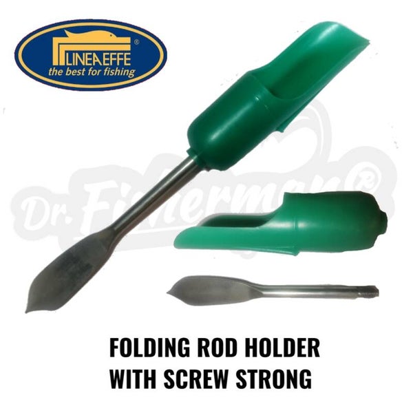 LINEAEFFE FOLDING ROD HOLDER WITH SCREW STRONG