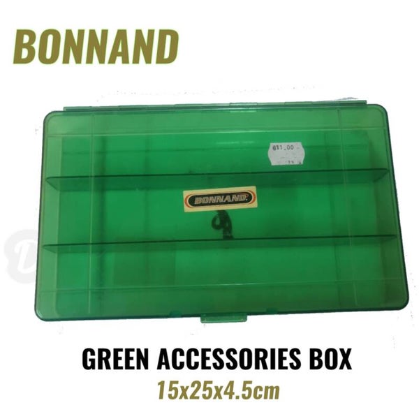 BONNAND GREEN BOX ACCESSORIES 15X25X4.5CM
