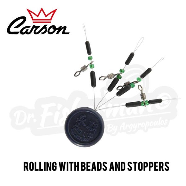 CARSON ROLLING WITH BEADS AND STOPPERS