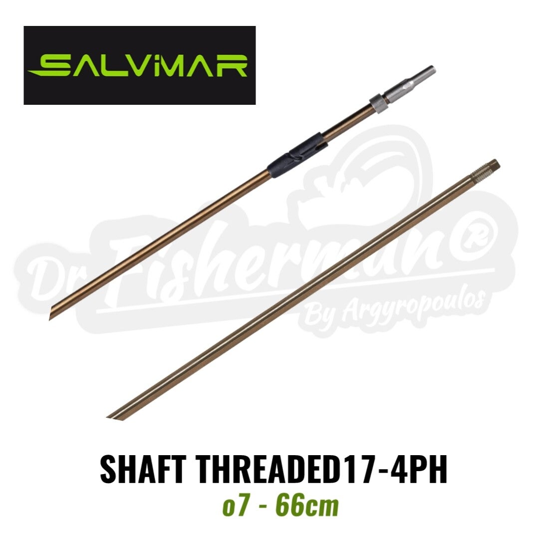 SALVIMAR SHAFT THREADED17-4PH  o7-66CM