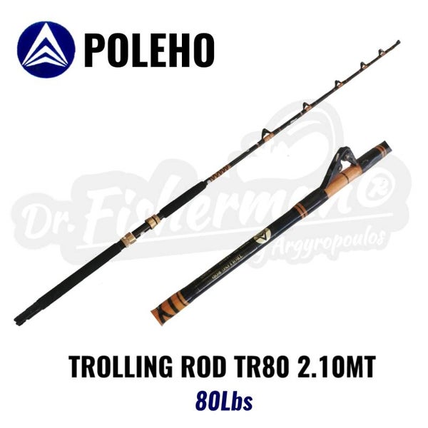 POLEHO TROLLING ROD TR80 2.10MT 80LBS