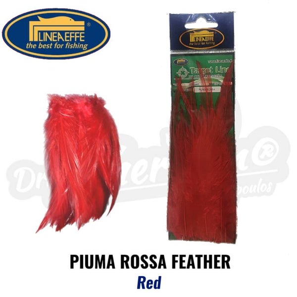 LINEA EFFE PIUMA ROSSA FEATHER RED