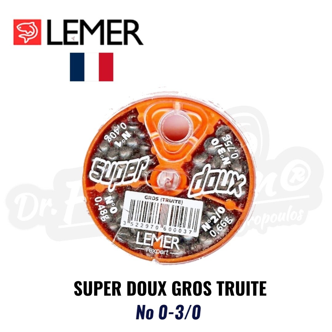 LEMER SUPER DOUX GROS TRUITE NO 0-3/0