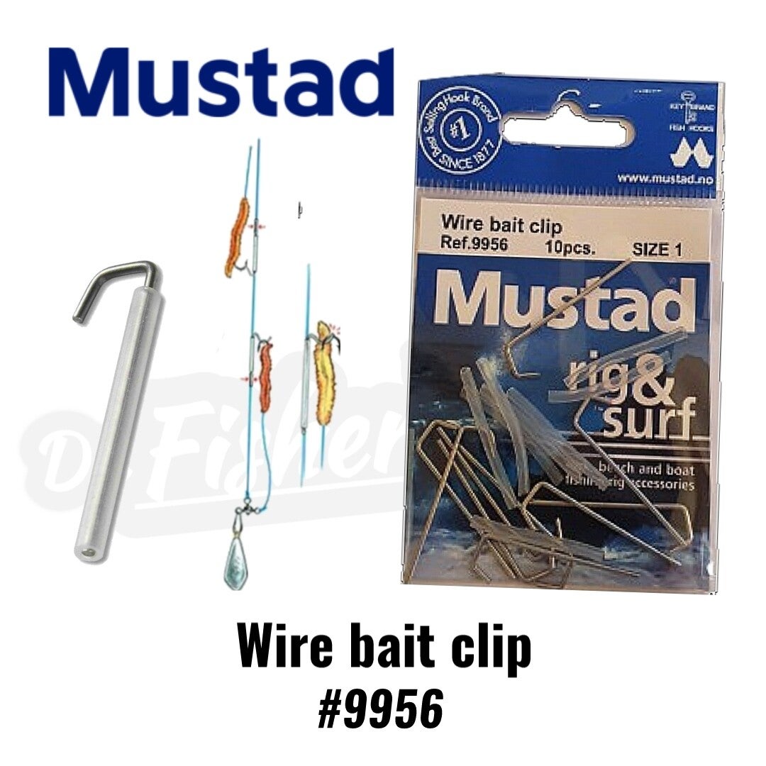 MUSTAD WIRE BAIT CLIP SIZE:1 #9956