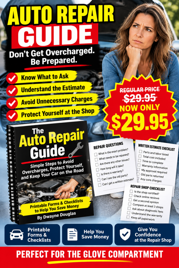 Auto Repair Guide - For Car Owners.