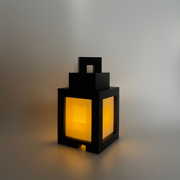 Block light up lantern