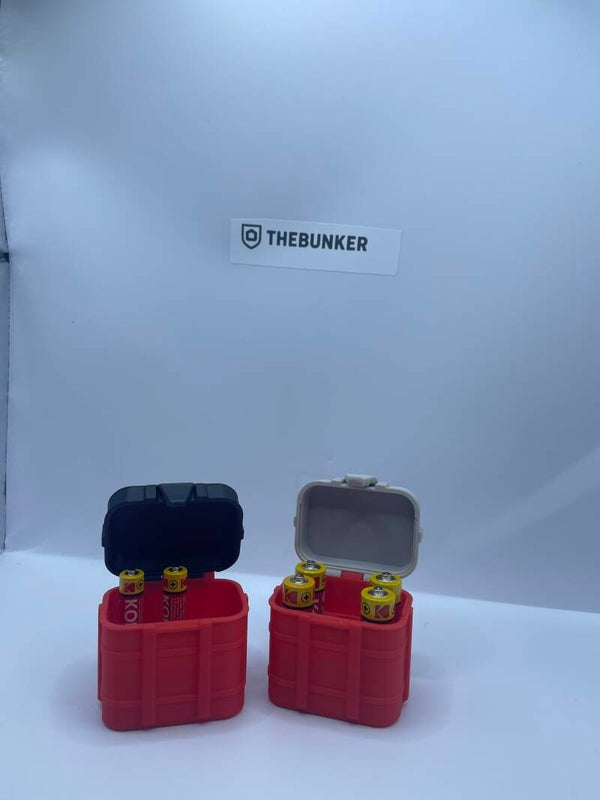 Random colour Battery Case Set – AA/AAA | 2-Piece Bundle