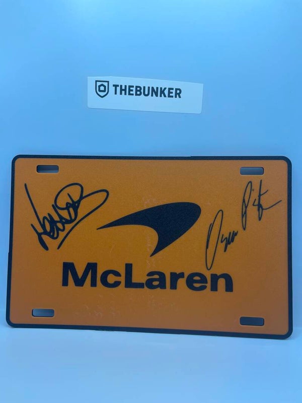 McLaren sign signed