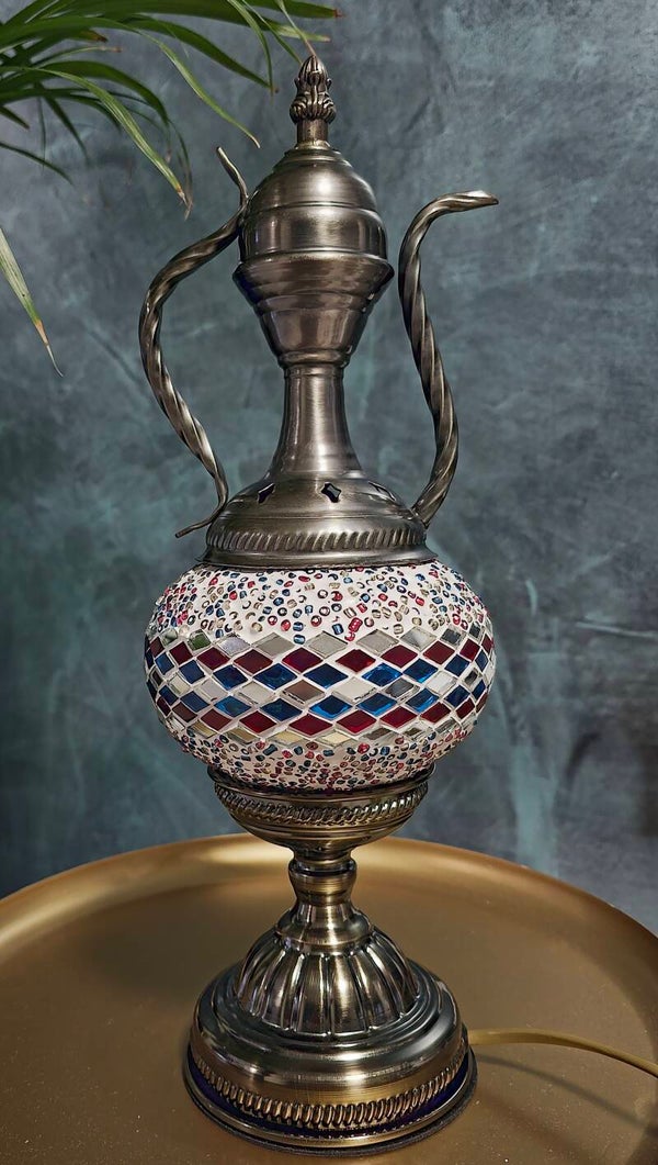 Théière Mosaïque Artisanale - Création Unique Fait Main