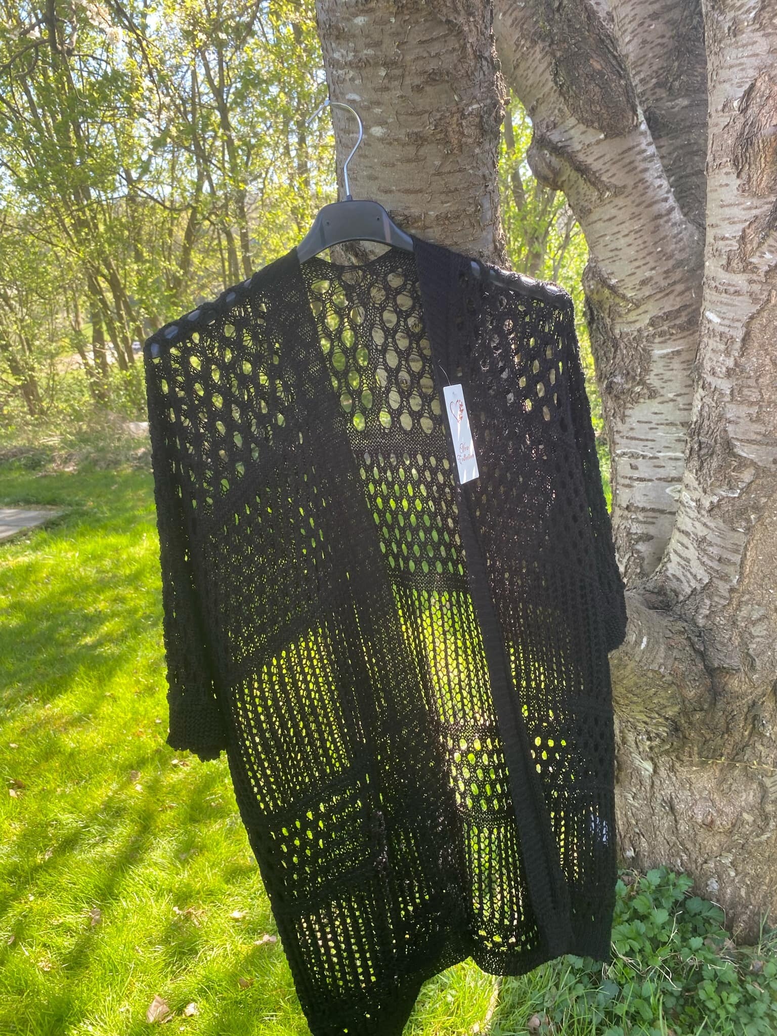 Gilet tricot noir