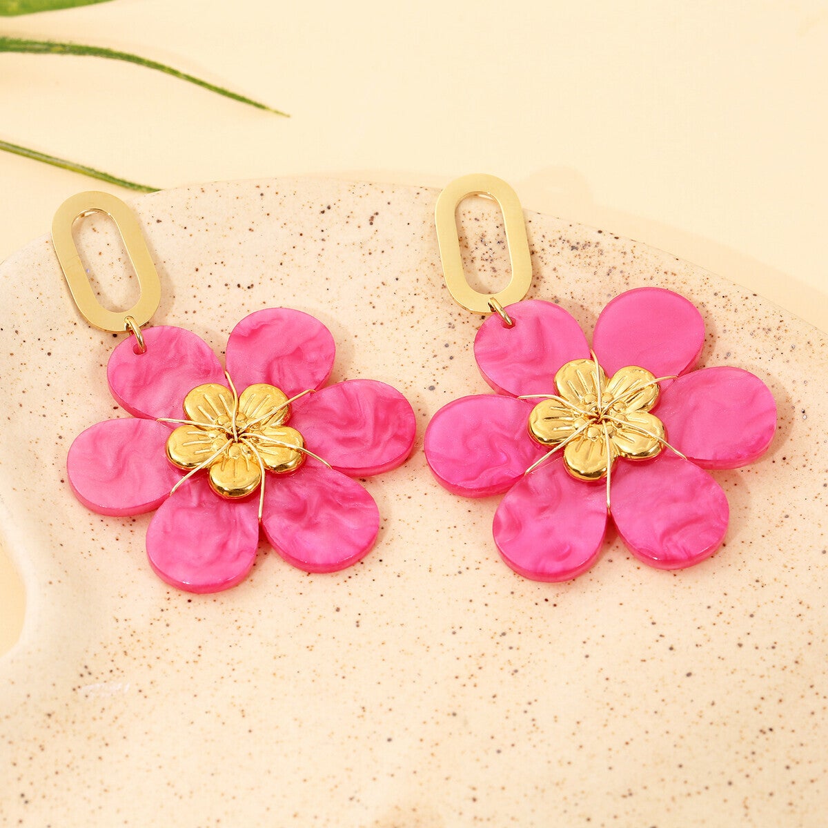 Boucles Lila Fushia
