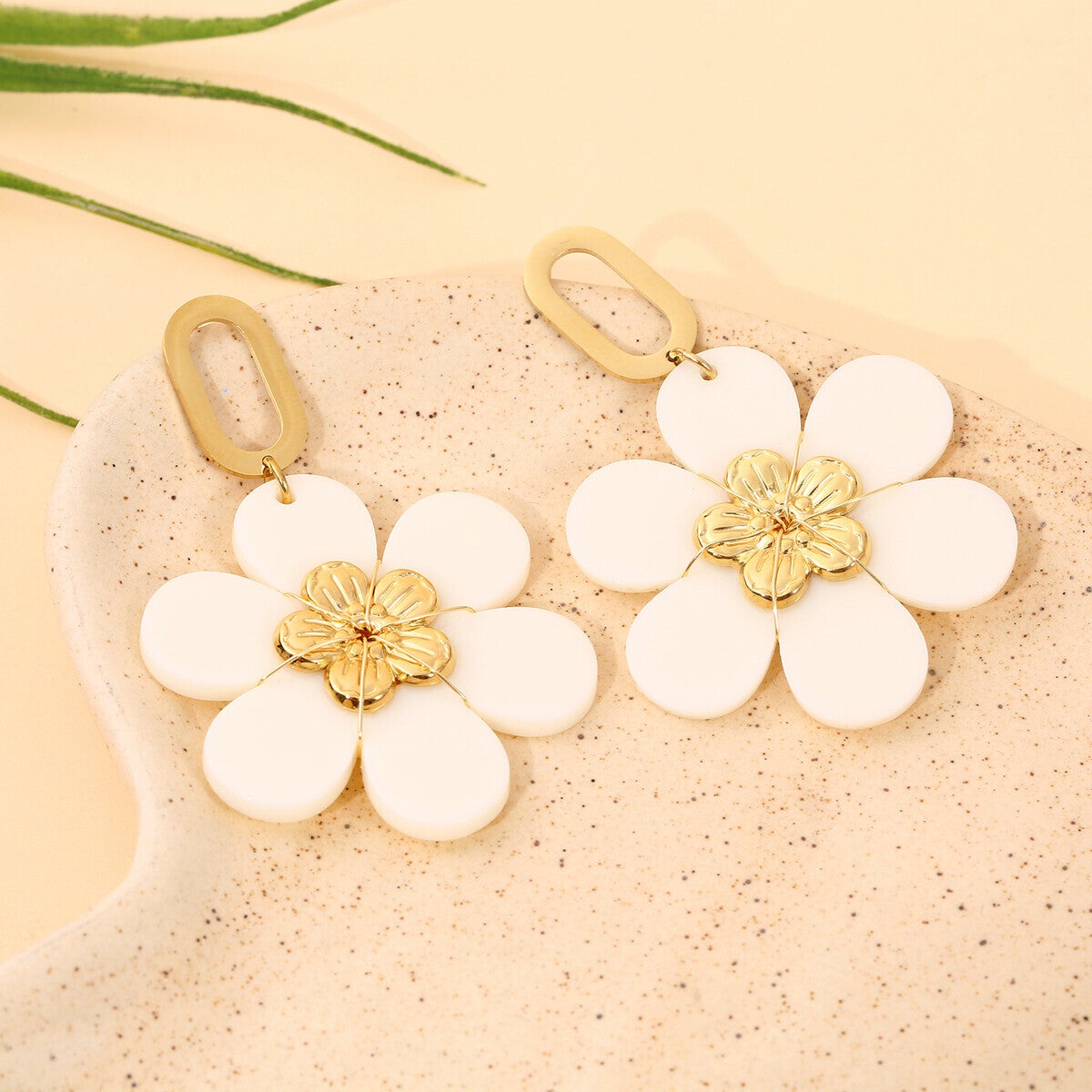 Boucle Lila blanches