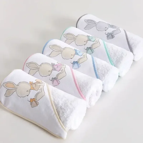 Cape de bain lapin