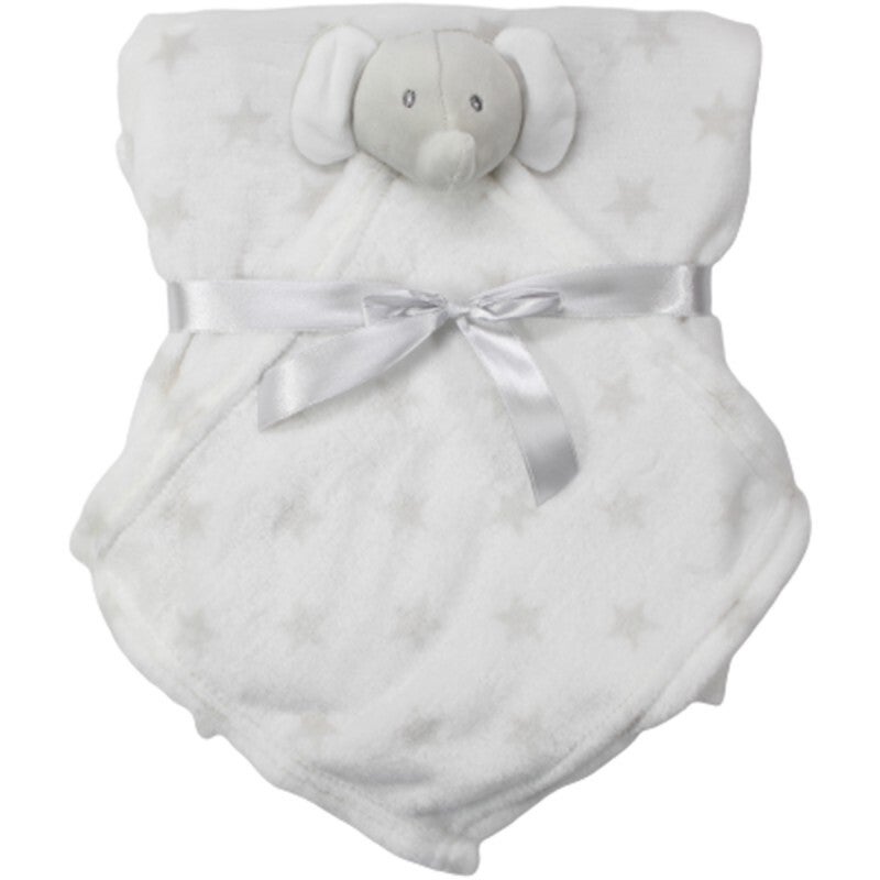 Coffret de naissance couverture + doudou éléphant