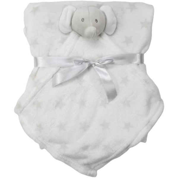 Coffret de naissance couverture + doudou éléphant