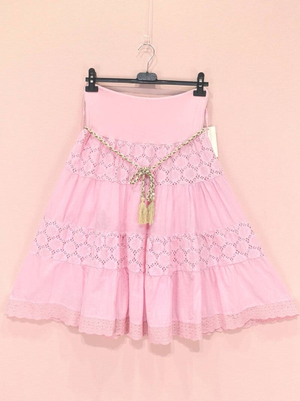 Jupe Carrie rose pâle