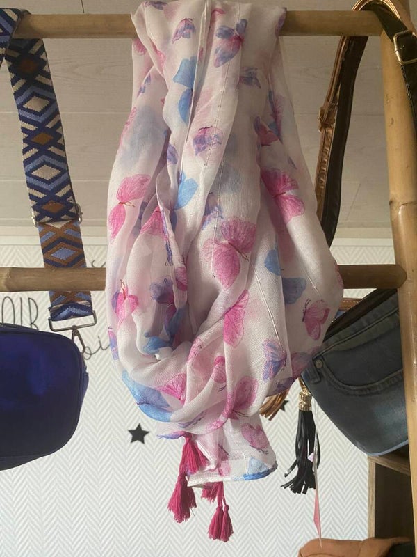 Foulard papillons