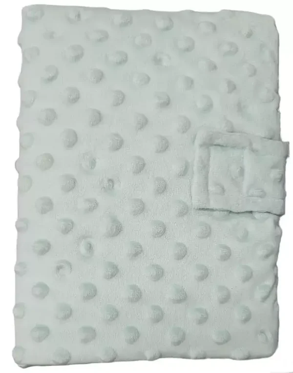 Protège carnet vert d'eau