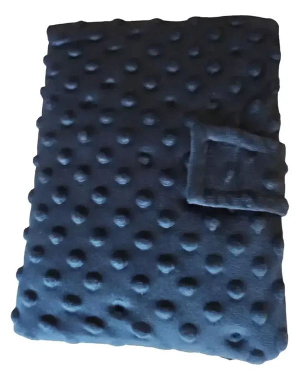 Protège carnet bleu marine