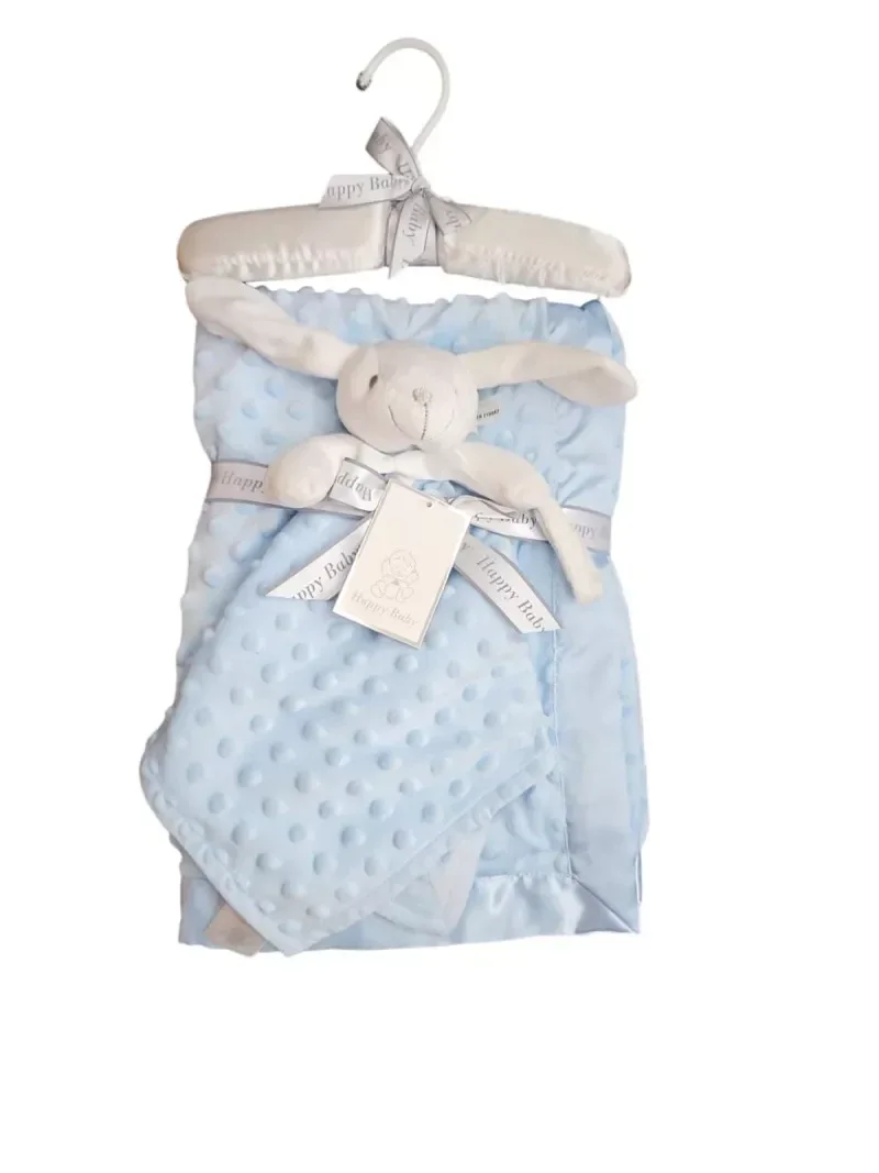 Coffret couverture + lapin bleu
