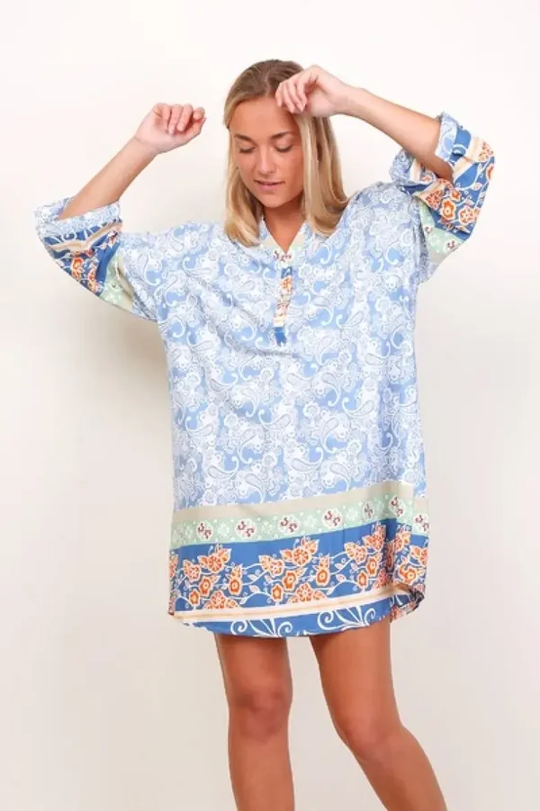 Tunique / Robe bleue
