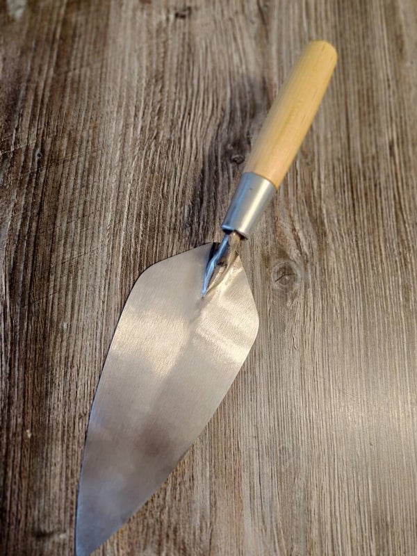 Custom cut pick and dip trowel
