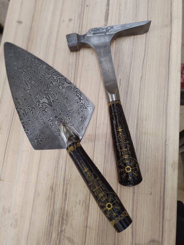 damascas steel trowel