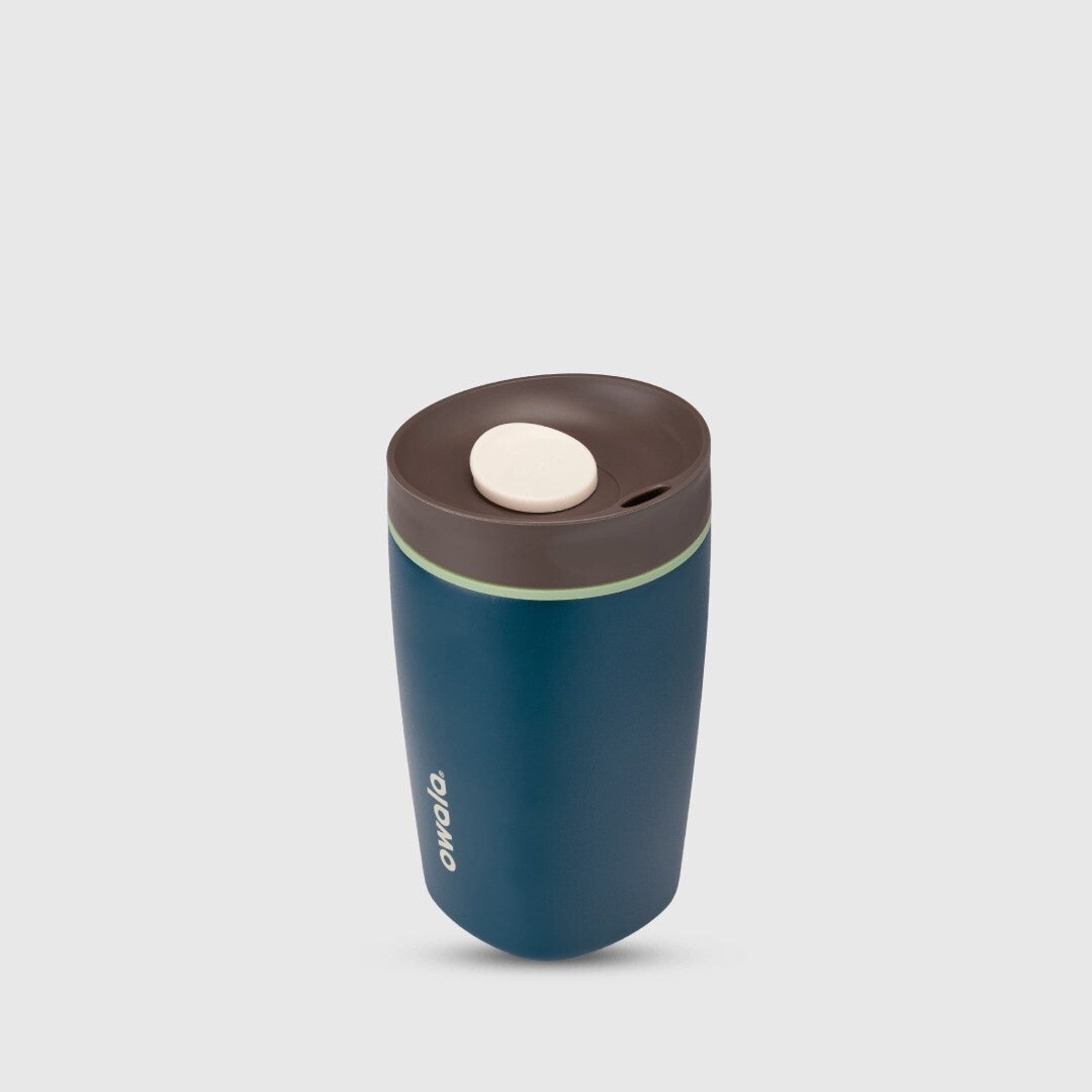 Mugs / Tazas con Agarradera Owala SmoothSip Slider 12oz color Moonlit Shadow Moonlit Shadow