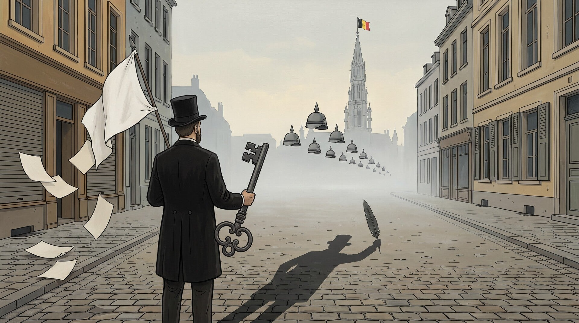 Adolphe Max Surrendered Brussels, but Never His Judgement