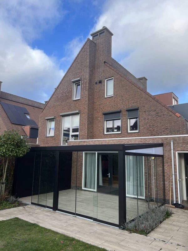 Aluminium overkapping