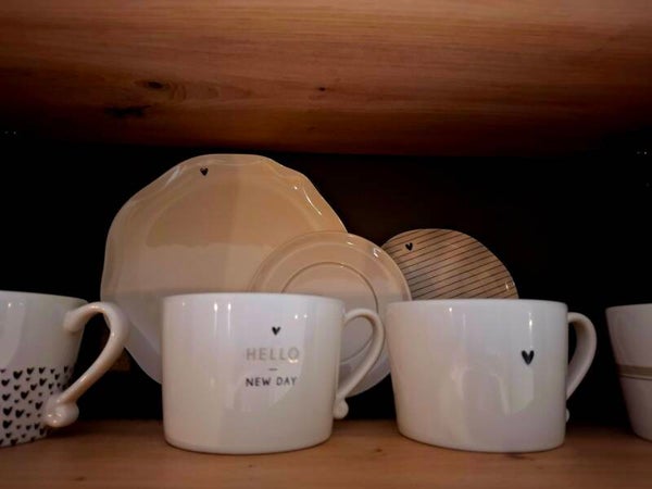 Deko Tassen und Teller