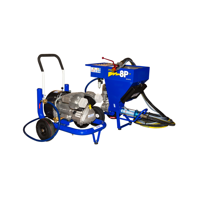 Machine a enduit intérieur